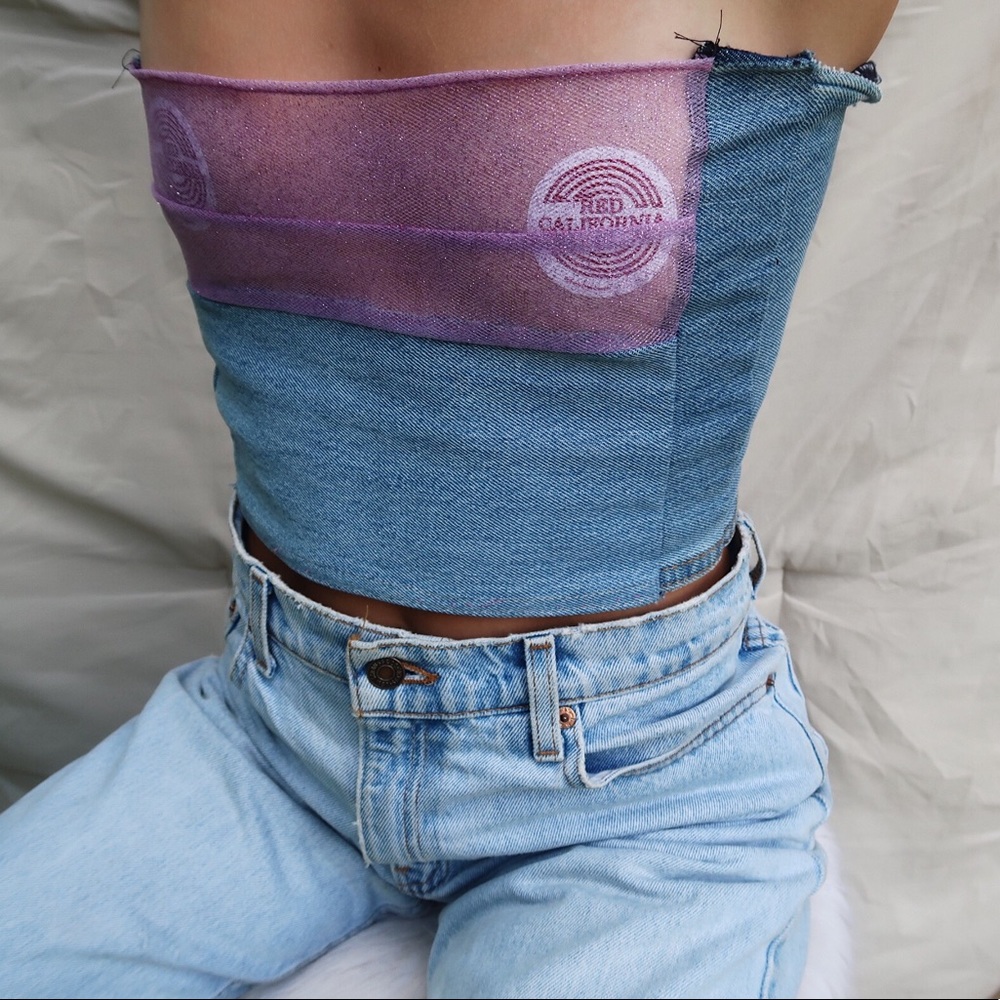 Renewal Levi Denim Top